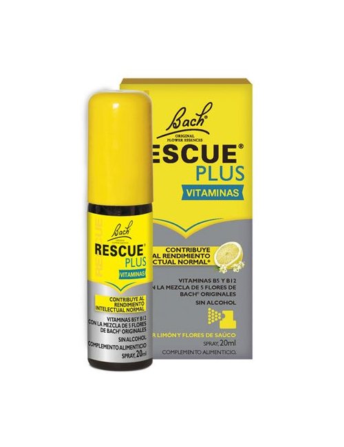 Bach Rescue Plus Vitaminas Spray 30 Ml.