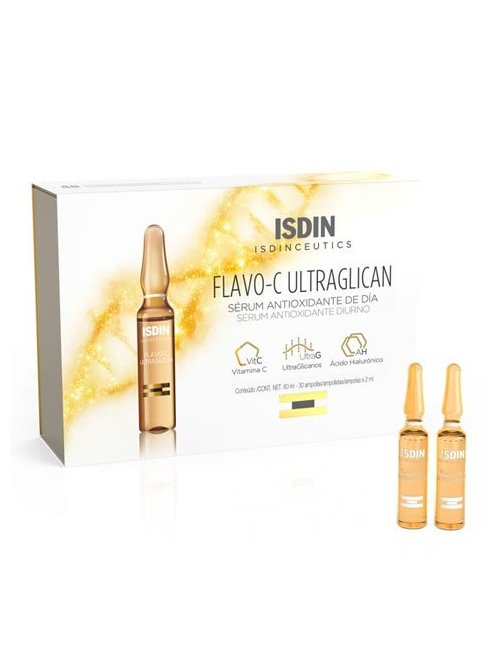 Isdinceutics Flavo-C Ultraglican 30 Ampollas Isdinceutics Flavo-C Ultraglican 30 Ampollas