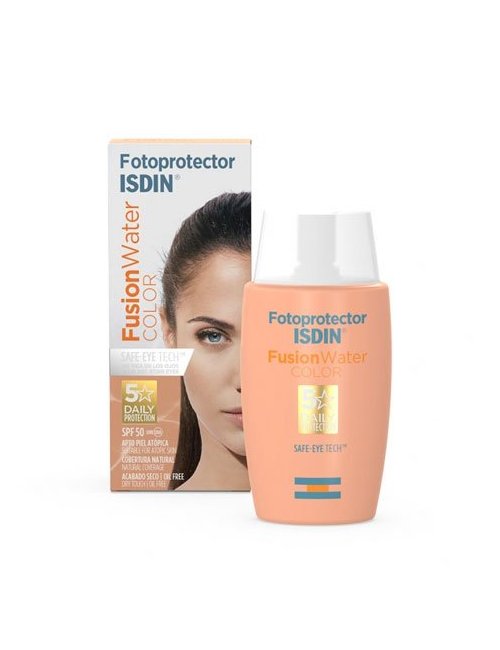 Isdin Fotoprotector Fusion Water Color SPF 50 50 Ml. Isdin Fotoprotector Fusion Water Color SPF 50 50 Ml.