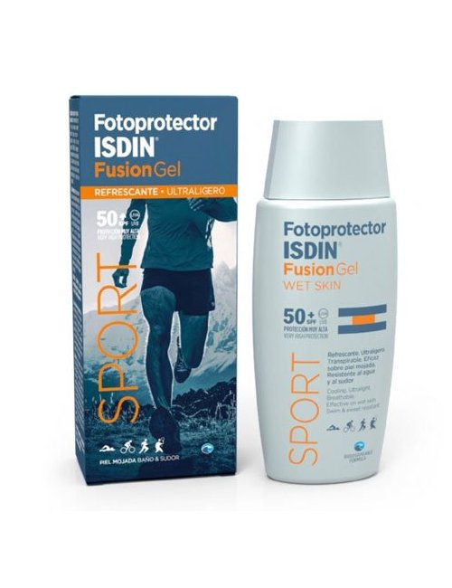 Isdin Fotoprotector Spf 50+ Fusion Gel 100 Ml. Isdin Fotoprotector Spf 50+ Fusion Gel 100 Ml.