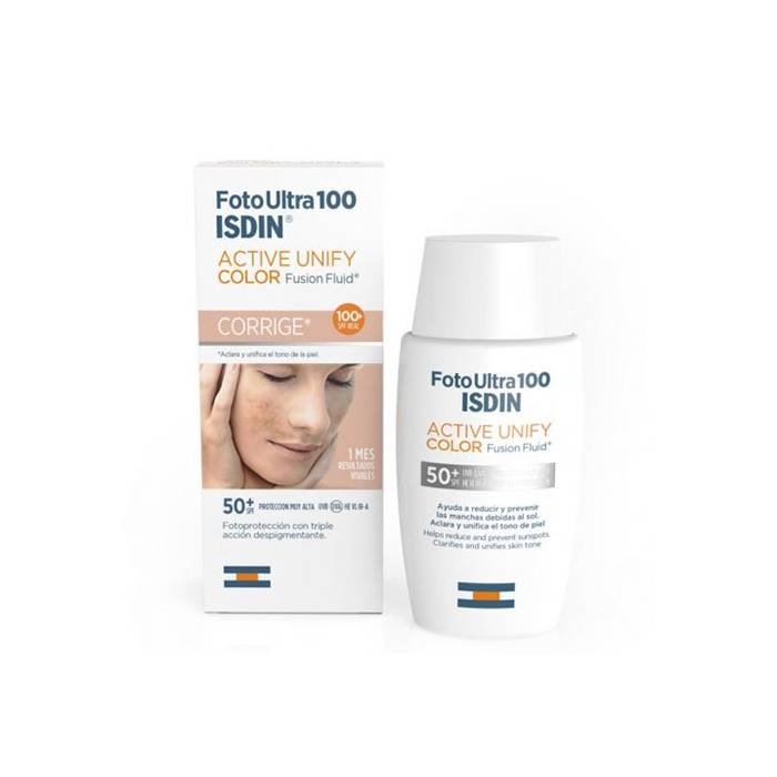 Isdin Foto Ultra Active Unify Color Fusion Fluid SPF 50+ 