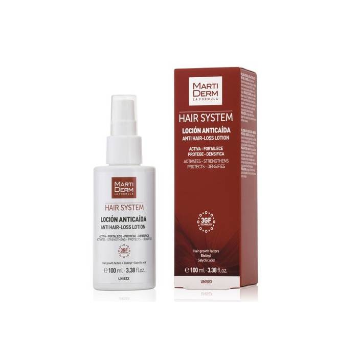 Martiderm Hair System Loción Anticaída 100 Ml.