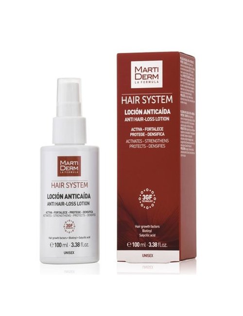 Martiderm Hair System Loción Anticaída 100 Ml.