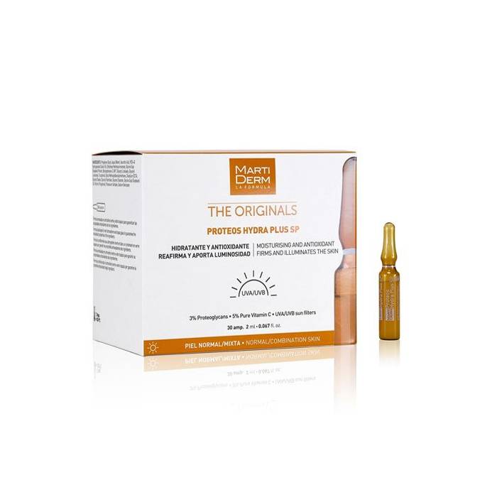 Martiderm Proteoglicanos FSP15 Pieles secas/mixtas 30 ampollas Martiderm Proteoglicanos FSP15 Pieles secas/mixtas 30 ampollas