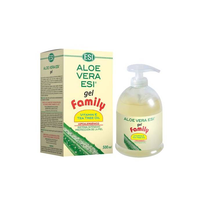 Aloe Vera Gel Family (con árbol del té) 500 ml ESI