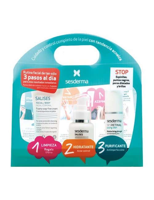 Salises Pack Antiacné Gel 50 Ml. Sesderma Salises Pack Antiacné Gel 50 Ml. Sesderma