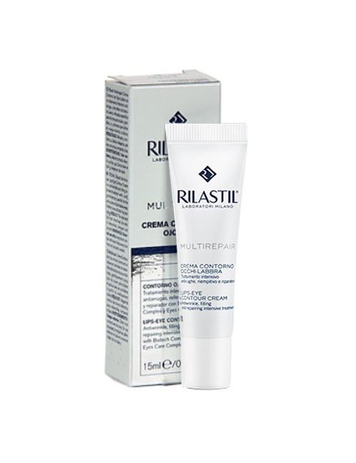 Rilastil Multirepair Crema Contorno Ojos y Labios 15 Ml.