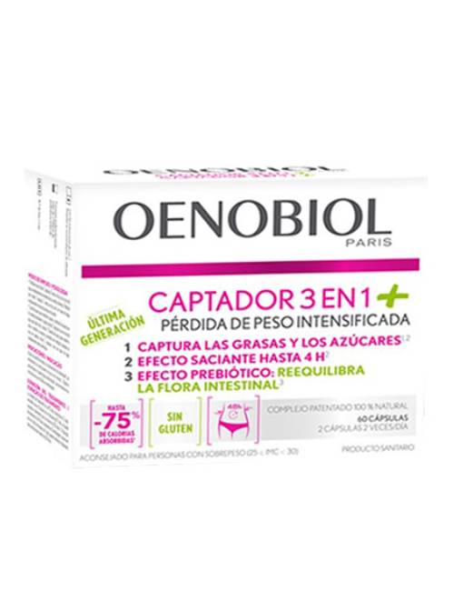 Oenobiol Captador 3 en 1 Plus 60 Cáps.