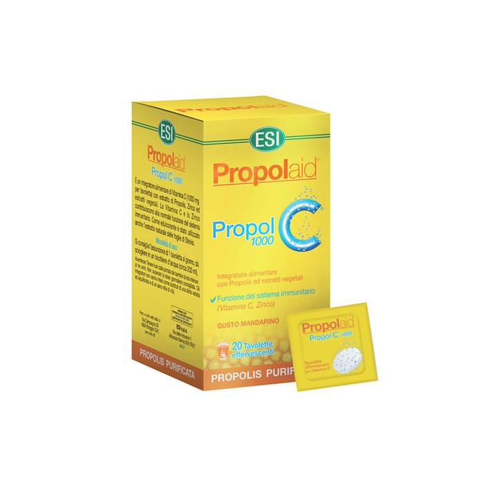 ESI Propolaid Propol C 20 Tabletas Efervescentes