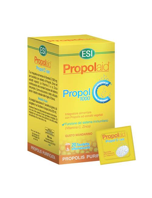 ESI Propolaid Propol C 20 Tabletas Efervescentes