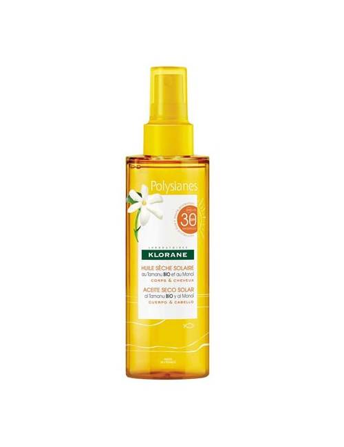 Polysianes Aceite Seco Cuerpo y Cabello SPF30