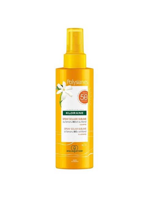 Polysianes Spray Sublime SPF 50 Al Tamanu Bio Y Al Monoï