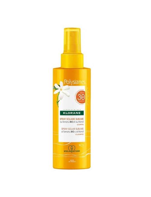 Polysianes Spray Sublime SPF 30 Al Tamanu Bio Y Al Monoï