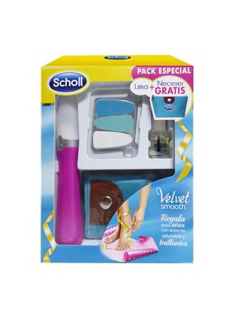 Scholl Velvet Lima Electrónica Para Uñas