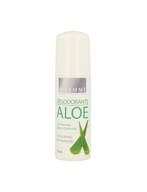 Bifemme Desodorante Roll-On Aloe Vera 75 Ml.