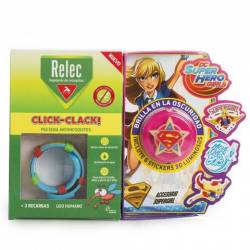 Relec Pulsera Click-Clack SuperGirl