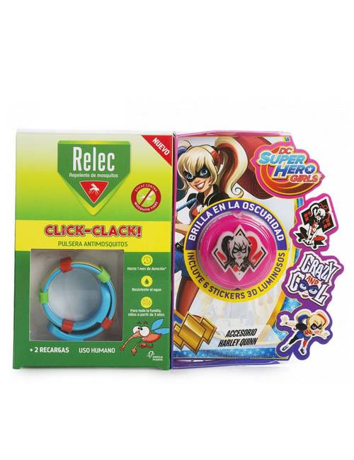 Relec Pulsera Click-Clack Harley Quinn Relec Pulsera Click-Clack Harley Quinn