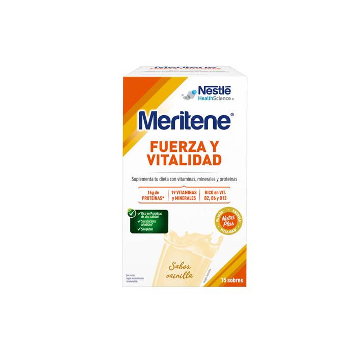 Meritene Batidos Vainilla 15 Sobres