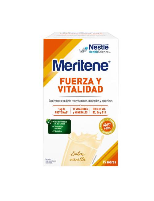 Meritene Batidos Vainilla 15 Sobres Meritene Batidos Vainilla 15 Sobres