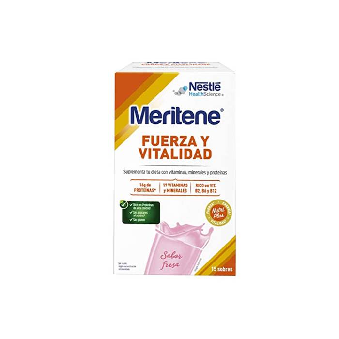 Meritene Batidos Fresa 15 Sobres