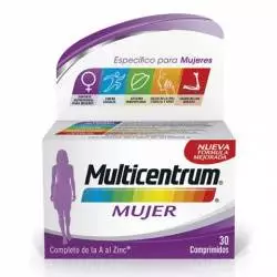 Multicentrum Mujer 30 Comprimidos