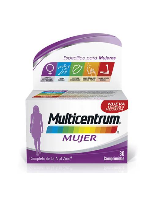 Multicentrum Mujer 30 Comprimidos