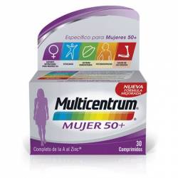 Multicentrum Mujer 50+ 30 Comprimidos