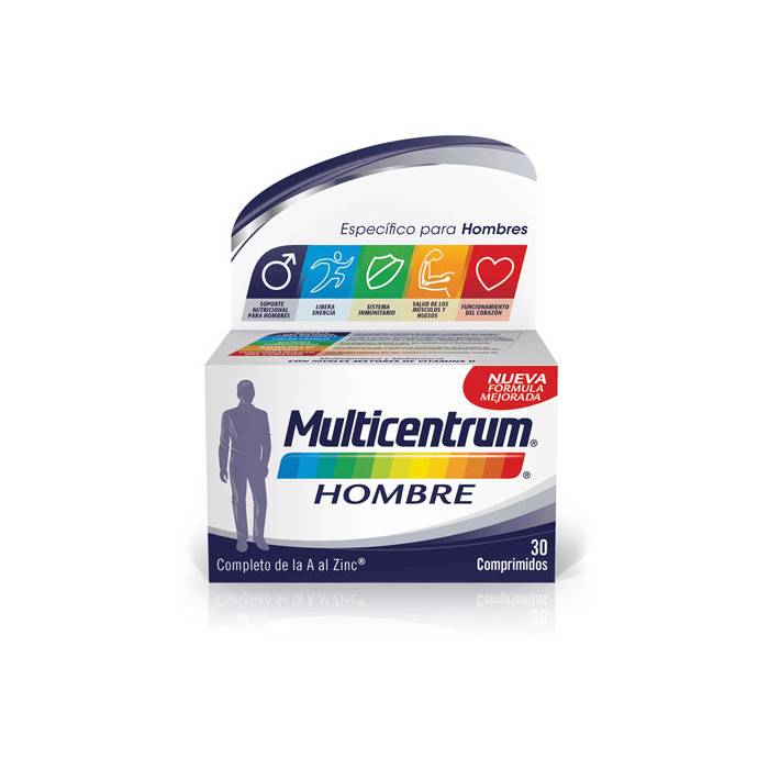 Multicentrum Hombre 30 Comprimidos