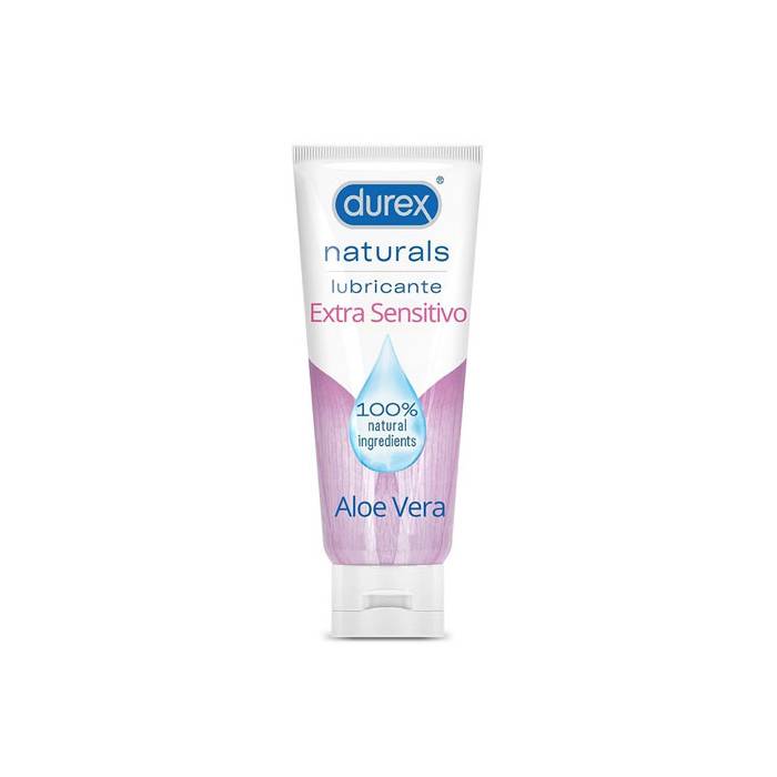 Durex Naturals Lubricante Extra Sensitivo Aloe Vera 100 Ml.