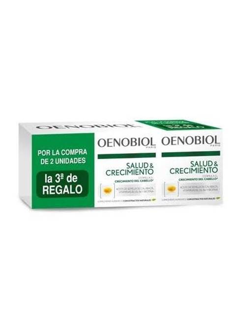 Oenobiol Capilar Salud y Crecimiento 3x60 Cápsulas Oenobiol Capilar Salud y Crecimiento 3x60 Cápsulas