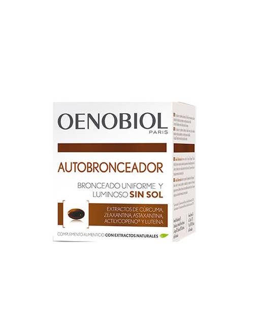 Oenobiol Autobronceador 30 Cápsulas Oenobiol Autobronceador 30 Cápsulas