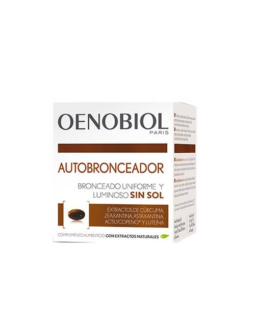 Oenobiol Autobronceador 30 Cápsulas