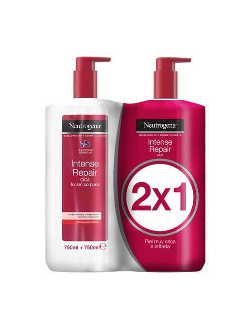 Neutrogena Loción Corporal Piel Muy Seca Duplo 2 x 750 Ml Neutrogena Loción Corporal Piel Muy Seca Duplo 2 x 750 Ml