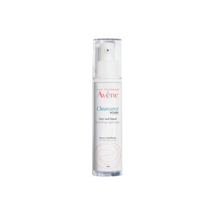 Avene Cleanance Women Cuidado Noche Alisador 30Ml.