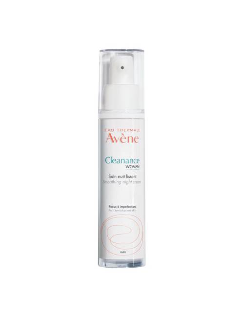 Avene Cleanance Women Cuidado Noche Alisador 30Ml.