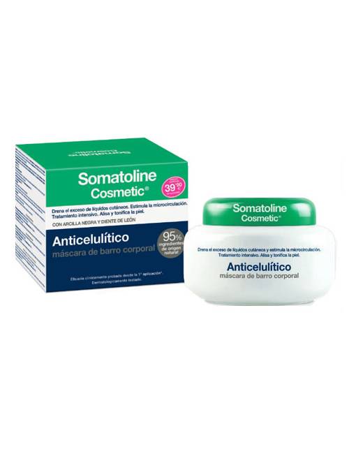 Somatoline Máscara de Barro Anticelulítica 500 G.