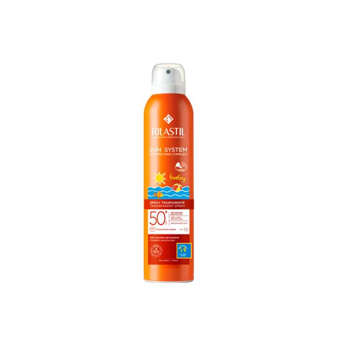 Rilastil Sun System SPF 50+ Baby Transparente Spray 200 Ml.