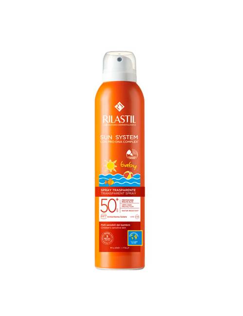 Rilastil Sun System SPF 50+ Baby Transparente Spray 200 Ml.