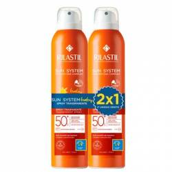 Rilastil Sun System Duplo Infantil Spray 50+ 2x200 Ml.