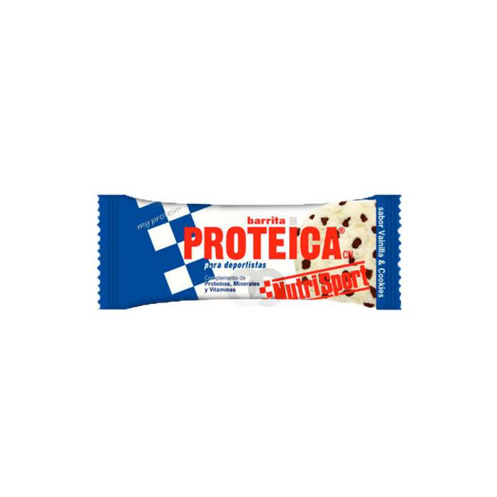 NutriSport Barrita Proteica Vainilla Cookies