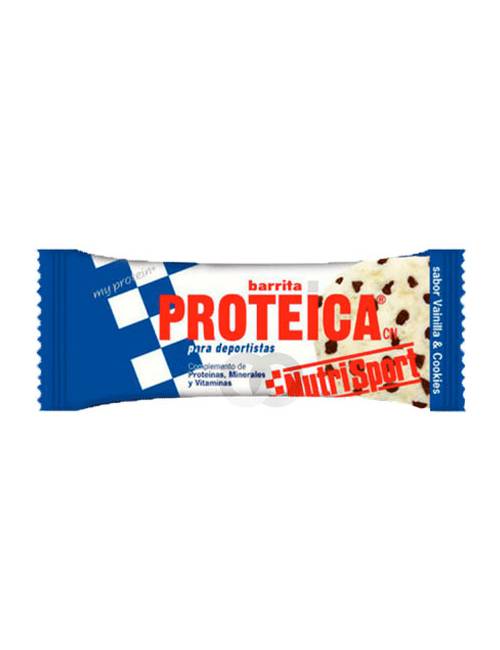 NutriSport Barrita Proteica Vainilla Cookies