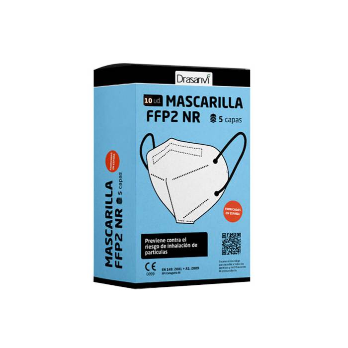 Drasanvi Mascarilla FFP2 Adulto Blanca 10 Uds