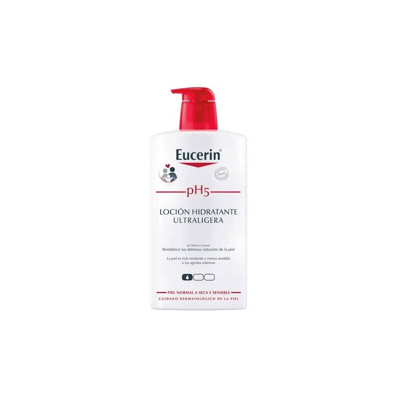 Eucerin Loción Hidratante Ultraligera 1000 Ml.