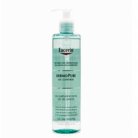 Eucerin Dermopure Gel Limpiador Facial 400 Ml.