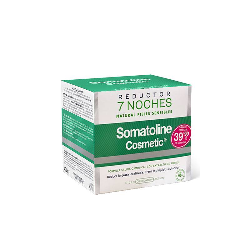 Somatoline  Reductor 7 Noches Natural 400 Ml.