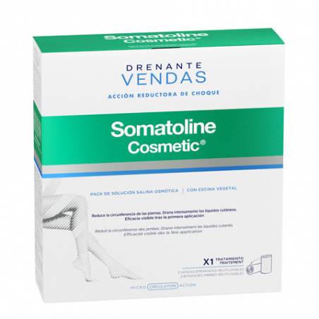 Somatoline Vendas Reductoras Drenantes Pack Somatoline Vendas Reductoras Drenantes Pack