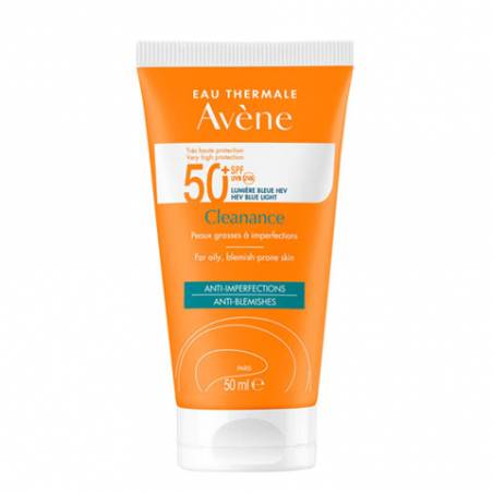 Avene Solar Cleanance SPF 50+ Rostro 50ml Avene Solar Cleanance SPF 50+ Rostro 50ml