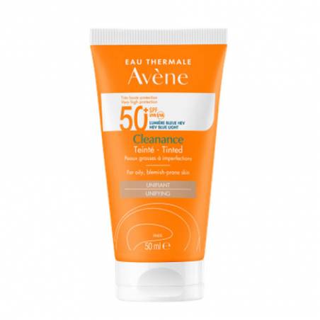 Avene Solar Cleanance SPF 50+ Color 50 Ml. Avene Solar Cleanance SPF 50+ Color 50 Ml.