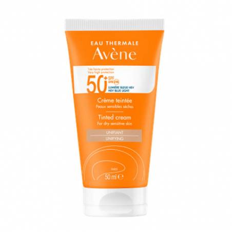 Avene Solar Crema Coloreada SPF 50+ Rostro 50ml