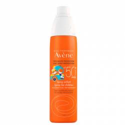 Avene Solar Spray Niños SPF 50+ cara y cuerpo 200ml Pieles sensibles